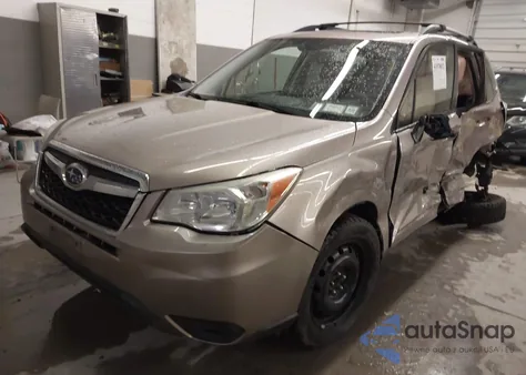 2015 Subaru Forester 2.5I Premium from USA, damaged, VIN JF2SJAFC0FH467475
